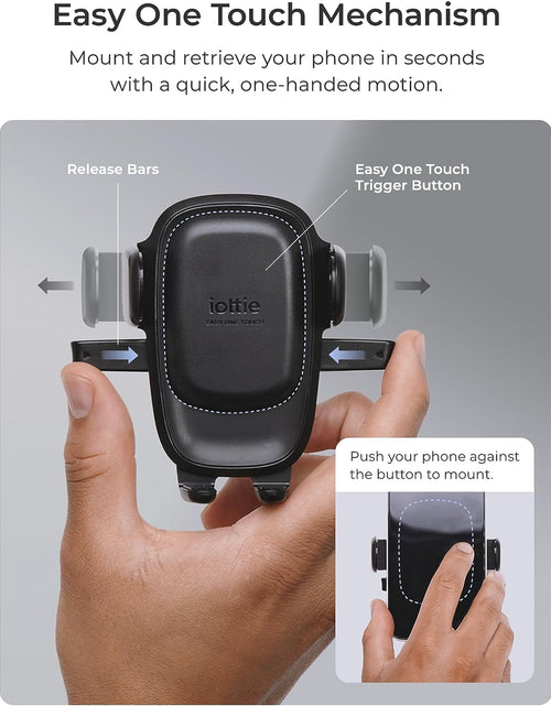 Load image into Gallery viewer, Easy One Touch 6 Universal Car Mount Dashboard &amp; Windshield Suction Cup Phone Holder for Iphone Samsung, Google, All Smartphones
