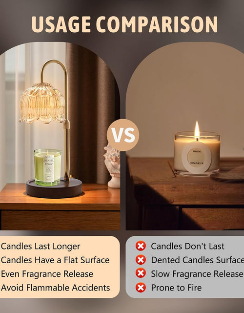 Load image into Gallery viewer, Fragrance Candle Warmer Lamp，Electric Candle Warmer with Timer &amp; Dimmer，Mom Christmas Birthday Gifts for Women, House Warming Gifts New Home Bedroom Decor
