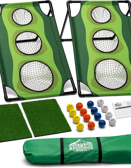 Load image into Gallery viewer, Par 1 Backyard Golf Cornhole Game, Golf Gifts for Men, Golf Accessories for Men, Golf Chipping Game, Golf Equipment, Golf Games for Adults Indoor, Golf Stuff, Golf Training Equipment, Golf Gift
