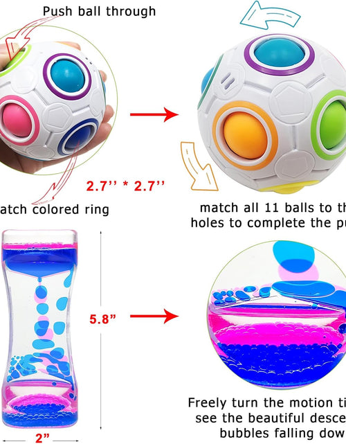 Load image into Gallery viewer, Fidget Toy Set, 35 Pcs Sensory Toy for ADD, OCD, Autistic Children, Adults, Anxiety Autism to Stress Relief and anti Anxiety with Motion Timer, Perfect for Classroom Reward with Gift Box
