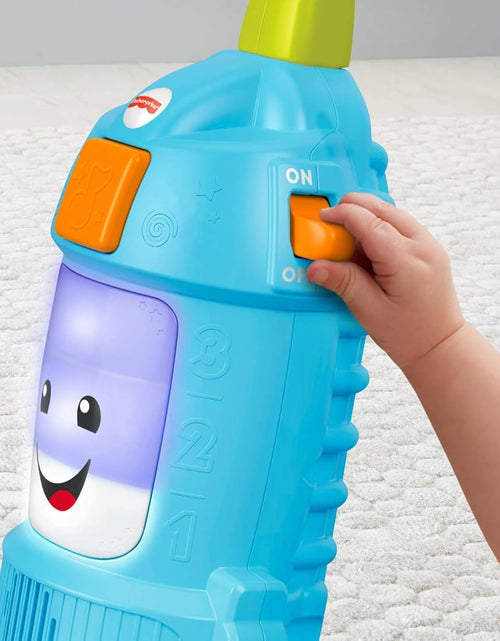 Load image into Gallery viewer, Toddler Toy Laugh &amp; Learn Light-Up Learning Vacuum Musical Push along for Pretend Play Infants Ages 1+ Years​
