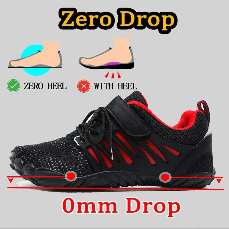 Barefoot Shoes Men Zero Drop Shoes Men Toe Shoes for Men Minimalist Shoes for Men Mens Barefoot Shoes Mens Workout Shoes Men'S Cross-Trainer Mens Athletic Hiking Water Shoes