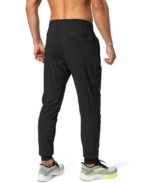 Load image into Gallery viewer, Men&#39;S Sweatpants with Zipper Pockets Athletic Pants Traning Track Pants Joggers for Men Soccer, Running, Workout
