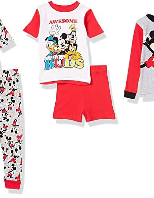 Load image into Gallery viewer, 6-Piece Snug-Fit Cotton Pajama Set, Soft &amp; Cute for Kids
