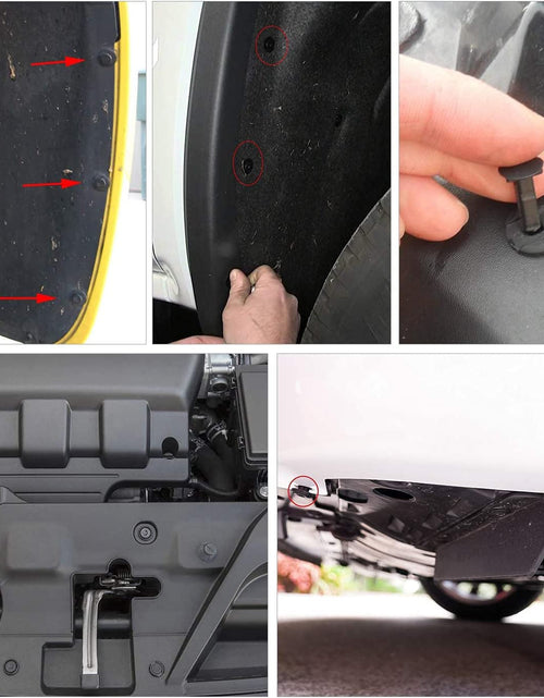 Load image into Gallery viewer, - GRC-33 240PCS Bumper Retainer Clips Car Plastic Rivets Fasteners Push Retainer Kit Most Popular Sizes Auto Push Pin Rivets Set -Door Trim Panel Fender Clips for GM Ford Toyota Honda Chrysler
