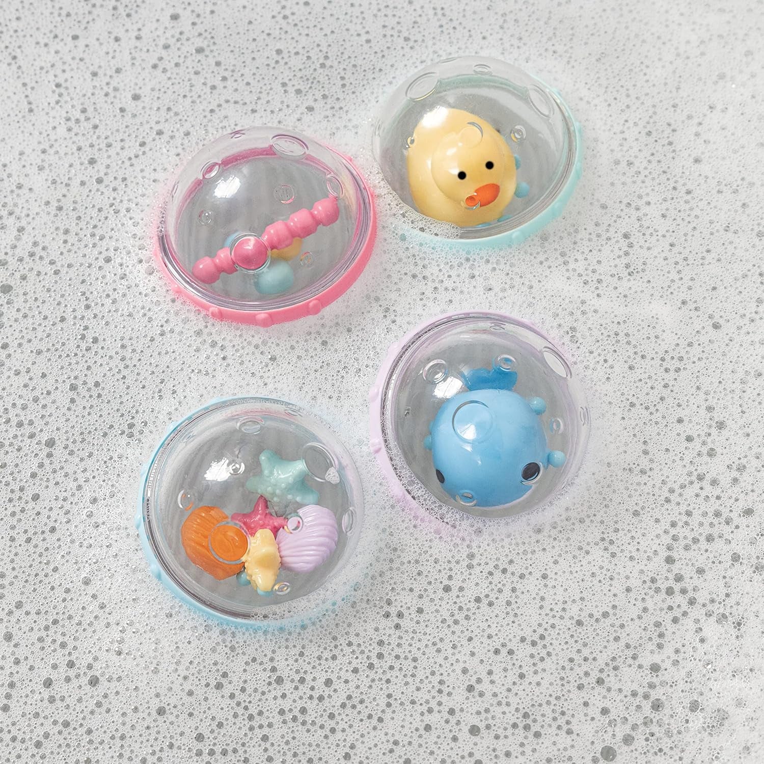 ® Float & Play Bubbles™ Baby and Toddler Bath Toy, 4 Count