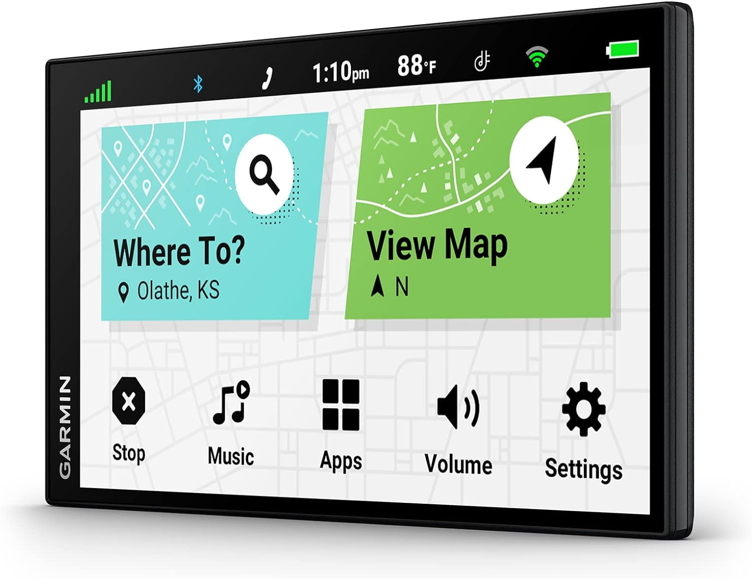 Drivesmart 76, 7-Inch Car GPS Navigator with Bright, Crisp High-Resolution Maps and  Voice Assist