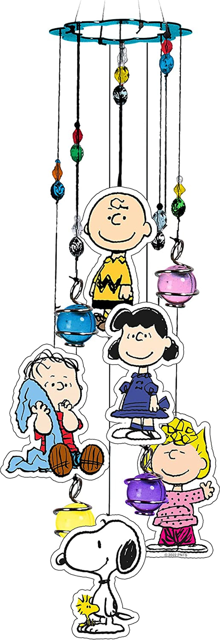 Peanuts Wind Chime - Garden Décor - Decorative Chimes for Yard and Garden Decoration (11911)