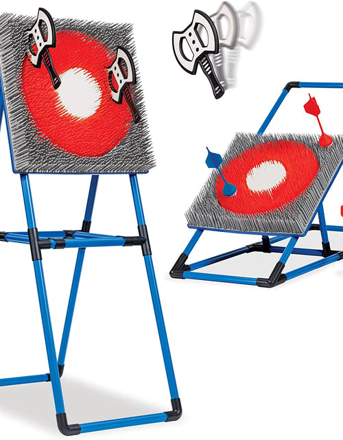 Load image into Gallery viewer, Eastpoint Axe Throw &amp; Lawn Dart Target Sets - Bristle Axe Throwing Target &amp; 2-In-1 Combo Backyard Game for Indoors and Outdoors
