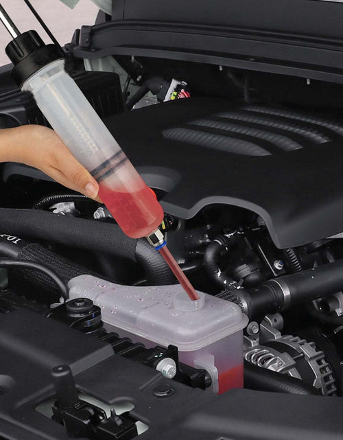 Load image into Gallery viewer, Automotive Fluid Extractor Pump, Oil Change Syringe with Hose, Manual Fuel Suction &amp; Filler, Fluid Oil Change Evacuator (7 Oz./0.21 Qt./200 CC)
