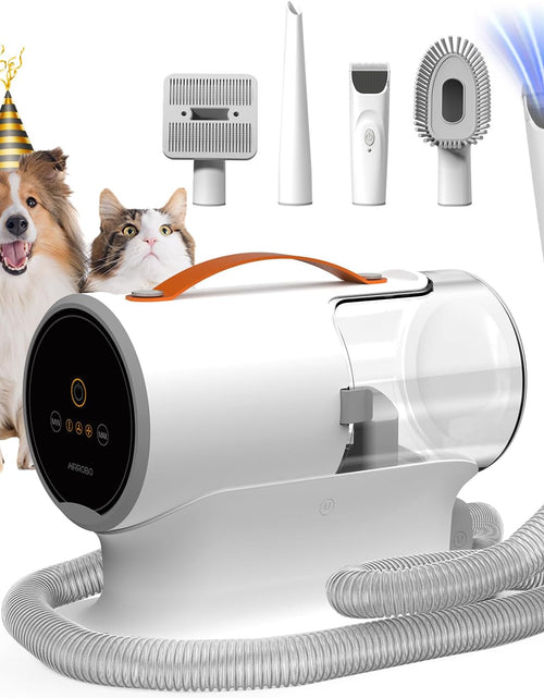 Load image into Gallery viewer, Dog Grooming Vacuum, Dog Grooming Kit,12000Pa Strong Pet Grooming Vacuum for Dogs, 2L Large Capacity Dog Vacuum for Shedding Grooming Hair, Dog Hair Vacuum, 5 Pet Grooming Tools, Quiet,Pg100
