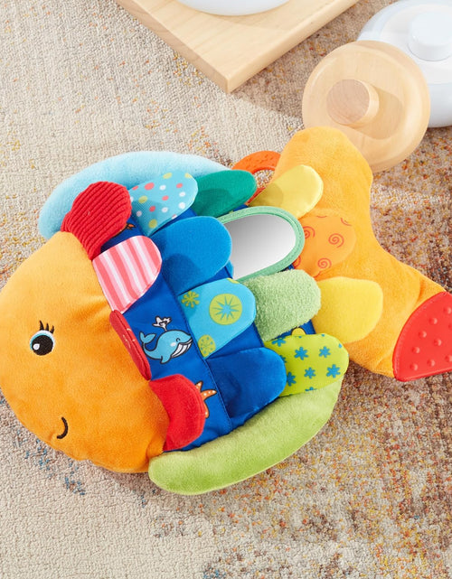 Load image into Gallery viewer, Flip Fish Soft Baby Toy Sensory Tummy Time Toys, Soft Fabric Tag Toy for Babies, Infants
