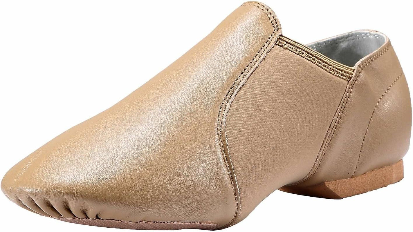 Leather Upper Slip-On Jazz Shoe for Girls and Boys (Big Kid/Little Kid/Toddler)