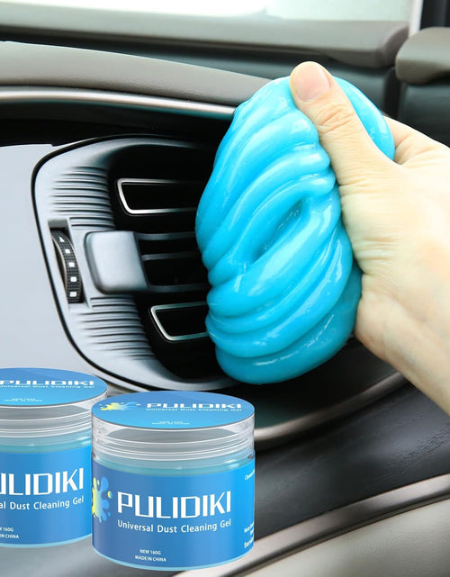 Load image into Gallery viewer, Car Cleaning Gel Car Cleaning Putty Auto Detail Tools Car Slime Cleaner Car Interior Cleaner Car Accessories Stocking Stuffers for Men Women Teens White Elephant Gifts Adults Blue 2Pack
