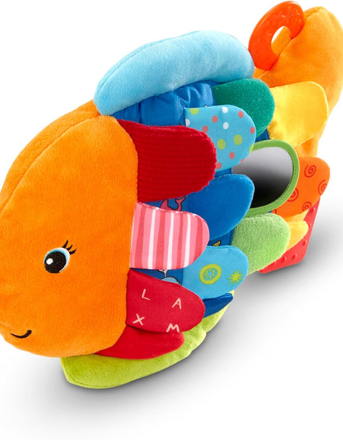 Load image into Gallery viewer, Flip Fish Soft Baby Toy Sensory Tummy Time Toys, Soft Fabric Tag Toy for Babies, Infants
