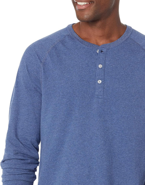 Load image into Gallery viewer, Men&#39;S Regular-Fit Long-Sleeve Henley Shirt (Available in Big &amp; Tall)
