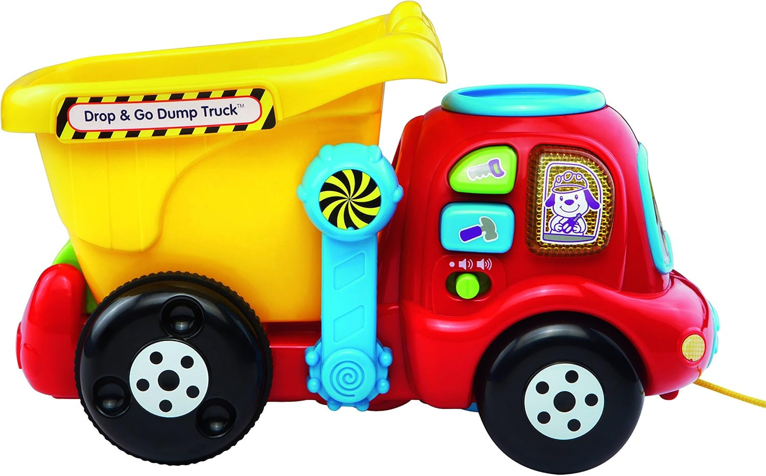 Drop and Go Dump Truck, Yellow