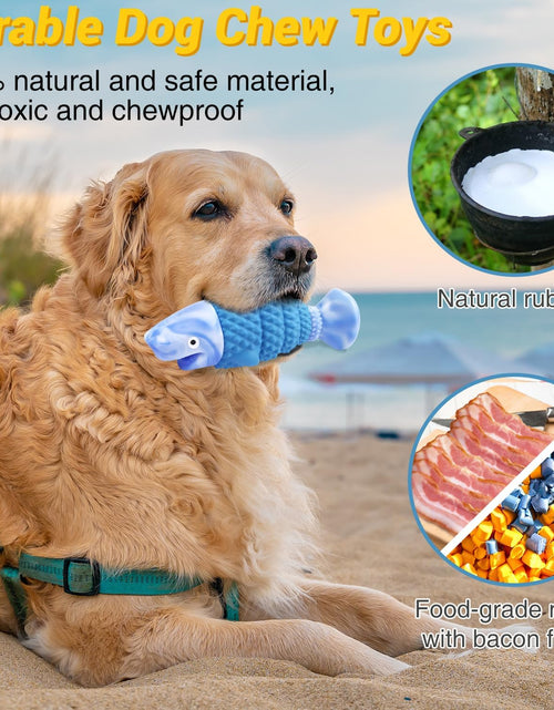 Load image into Gallery viewer, Tough Dog Toys for Aggressive Chewers Large Breed, Indestructible Dog Toys for Large Dogs, Dog Chew Toys for Aggressive Chewers, Durable Dog Toys, Squeaky Dog Toys, Large Dog Toys for Big Dogs
