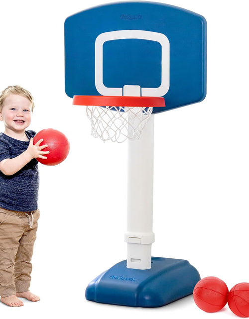 Load image into Gallery viewer, Tot Shot Toddler Basketball Set - Kids Indoor &amp; Outdoor Toy Hoop with Adjustable Height
