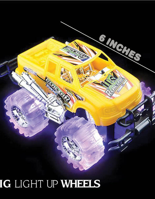 Load image into Gallery viewer, Light up Monster Trucks for Boys and Girls, Toy Truck Set of 2, Monster Trucks for Boys 3-6 Years Old, Toddler Monster Truck Toys, Light up Trucks, Easter Gifts for Kids
