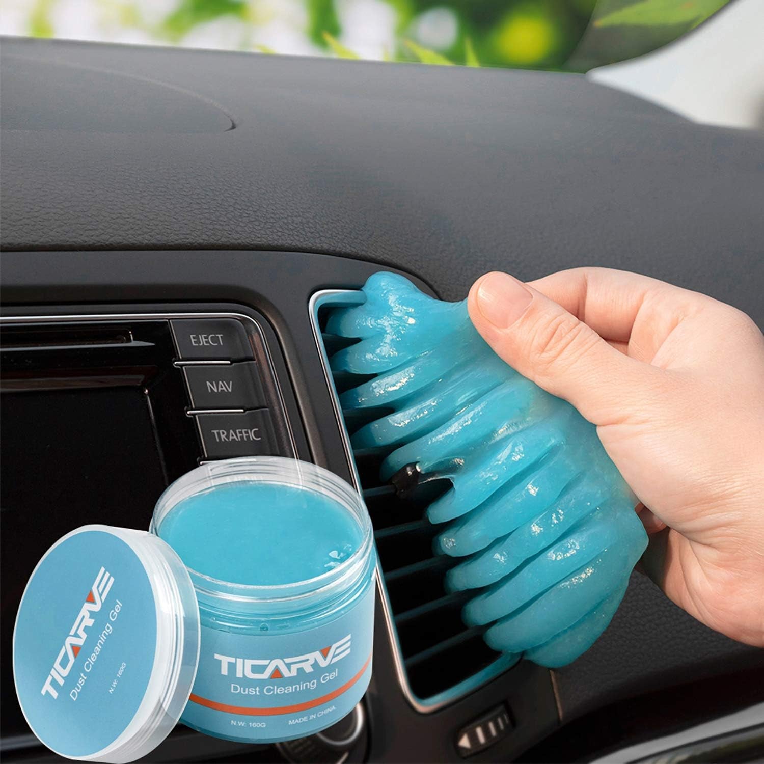 Cleaning Gel for Car Detail Tools Car Cleaning Automotive Dust Air Vent Interior Detail Putty Universal Dust Cleaner for Auto Laptop Car Slime Cleaner