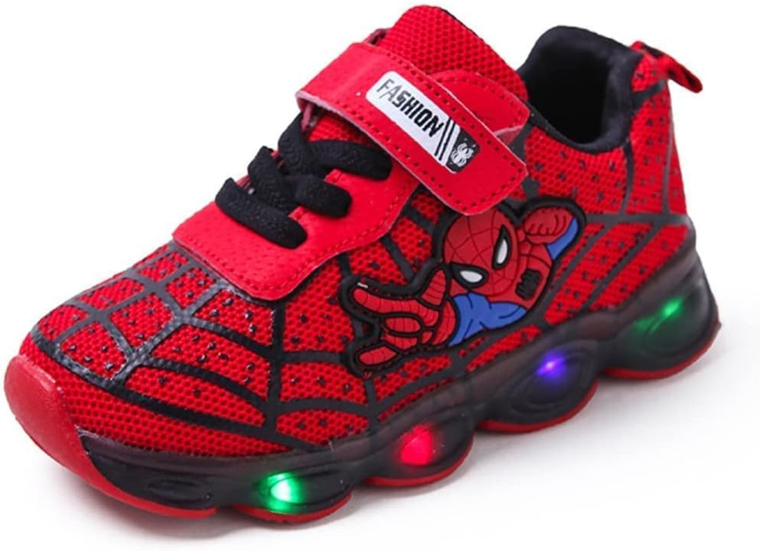 Children'S Casual Shoes Boys Breathable Non-Slip Light Sneakers Unisex Luminous Sneakers for Girls Sport Running Shoes