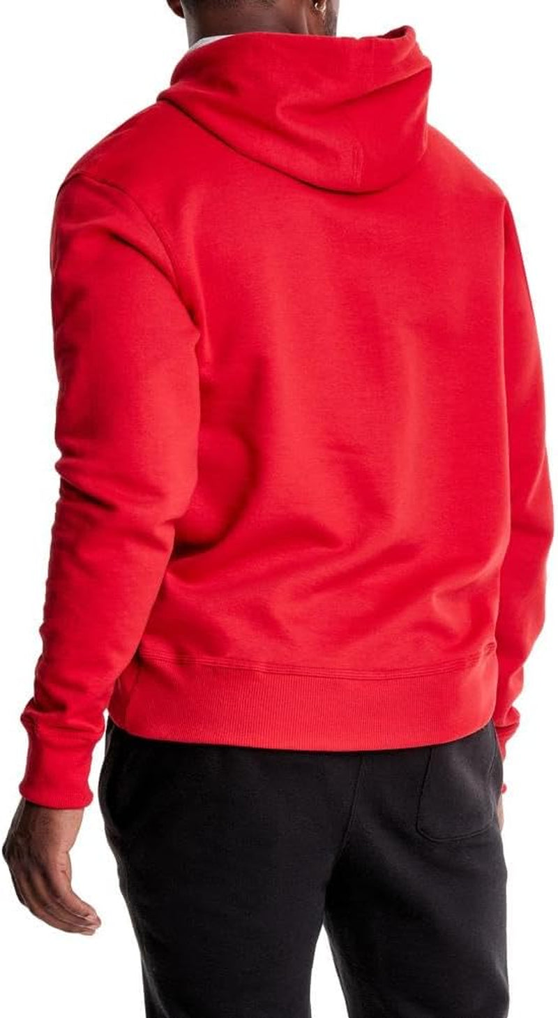 Men'S Hoodie, Powerblend, Fleece Men'S Hoodie, Comfortable Men'S Sweatshirt, Script Logo (Reg. or Big & Tall)