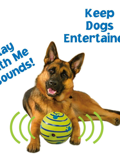 Load image into Gallery viewer, Ball, Interactive Dog Toy, Fun Giggle Sounds When Rolled or Shaken, Pets Know Best, as Seen on TV
