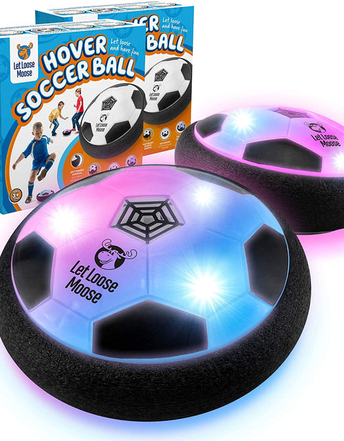 Load image into Gallery viewer, Hover Soccer Ball, Set of 2 LED Soccer Ball Toys, Gifts for 8 Year Old Boys, Toys for 7 Year Old Boys, Birthday Gifts for Boys, Boys Toys for Age 4-6, Fun Toys for Boys and Girls
