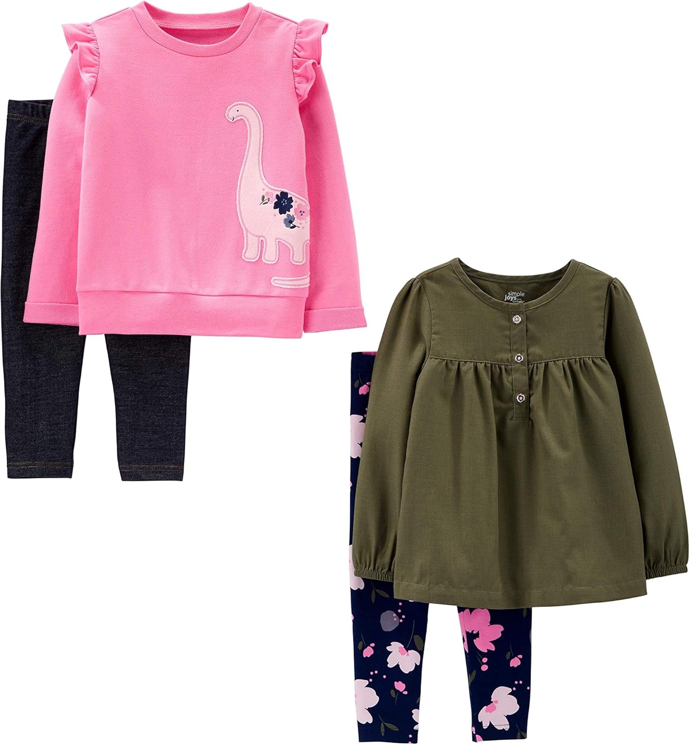 Girls 4-Piece Playwear Set