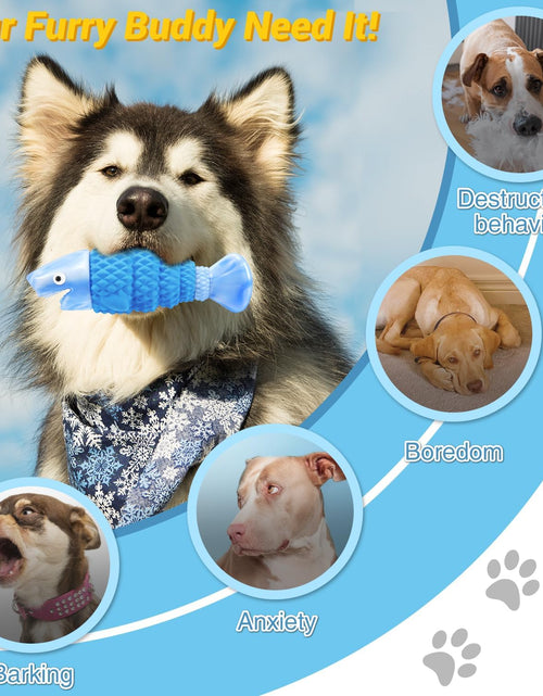 Load image into Gallery viewer, Tough Dog Toys for Aggressive Chewers Large Breed, Indestructible Dog Toys for Large Dogs, Dog Chew Toys for Aggressive Chewers, Durable Dog Toys, Squeaky Dog Toys, Large Dog Toys for Big Dogs
