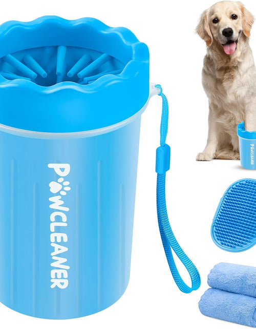 Load image into Gallery viewer, Dog Paw Cleaner, Washer, Buddy Muddy Pet Foot Cleaner for Small Medium Large Breed Dogs/Cats (With 3 Absorbent Towel)
