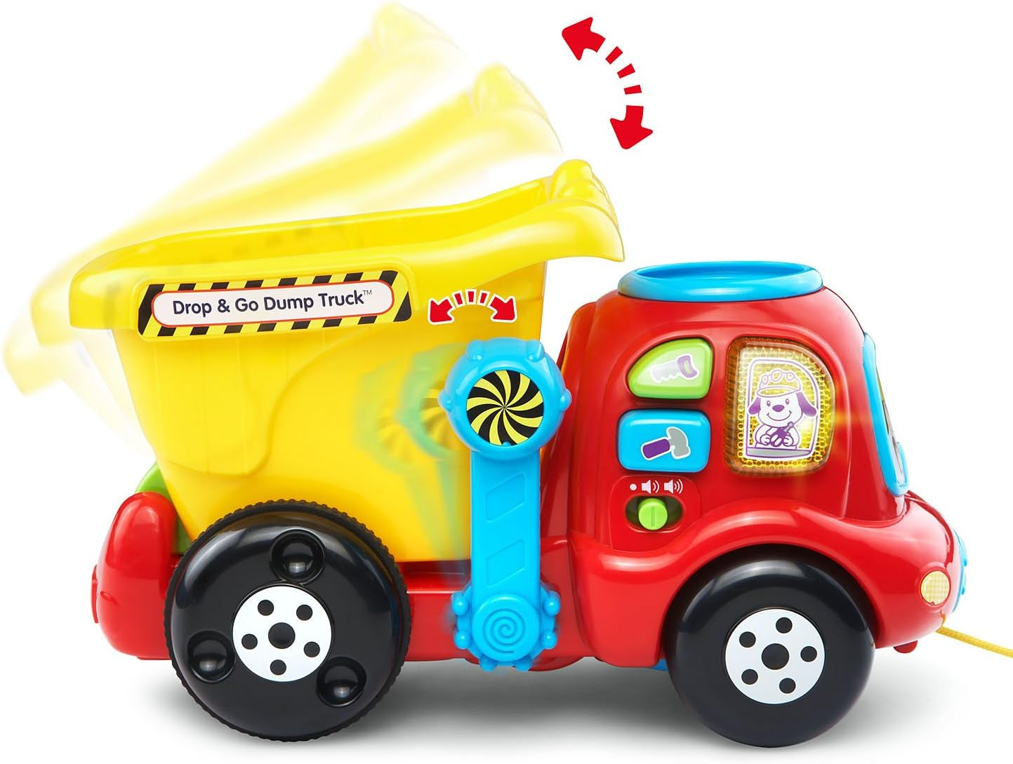 Drop and Go Dump Truck, Yellow